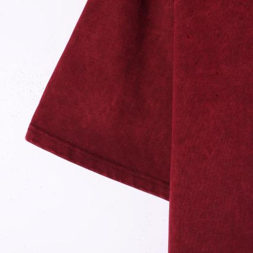 SDSA男装2026新款高贵轻奢美式复古星星烫钻短袖宽松圆领 T 恤 商品图3