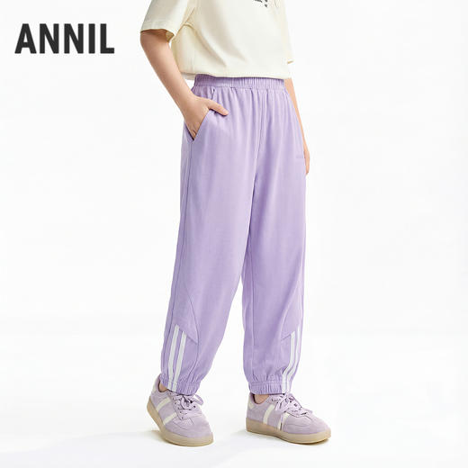 男女童针织单裤春季新款安奈儿童装EM626809 商品图2