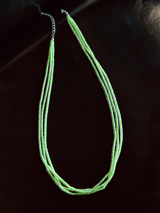 春日绽放 | 天然绿松石 青金石 橄榄石彩宝项链 商品图9