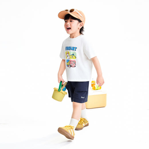 【实体店同款】男童圆领短袖针织衫夏季新款安奈儿童装XB621268 商品图5