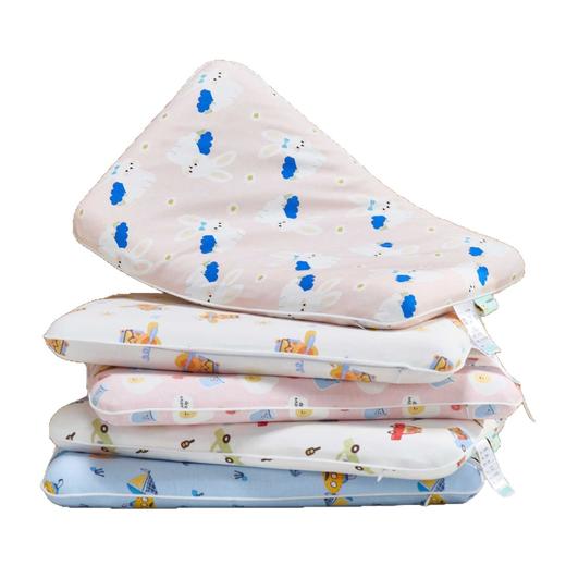 【柔软回弹！透气排汗】柔软天然儿童乳胶枕芯 安全a类全棉婴儿枕头幼儿园学生枕。xb 商品图3