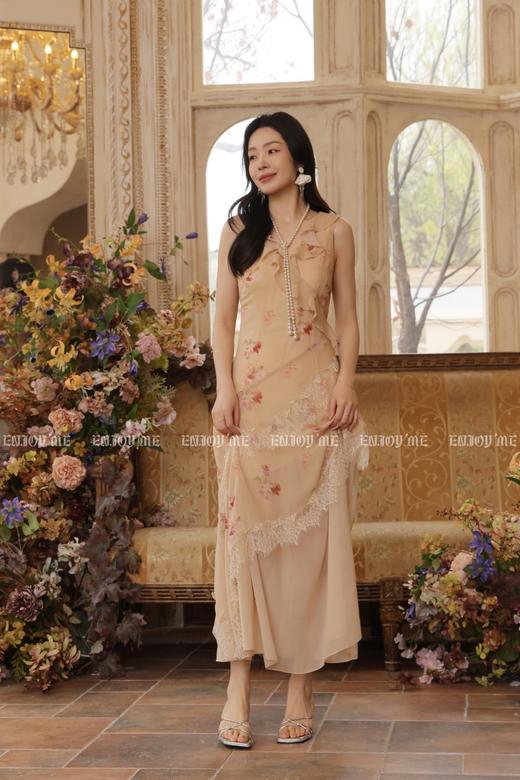 【门店同款】ENJOY夏季蕾丝叠影无袖裙 171293071 商品图4