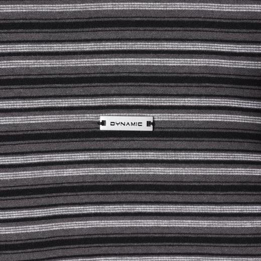 SDSA男装2026新款高贵轻奢韩系撞色条纹小标圆领短袖T恤百搭上衣 商品图2