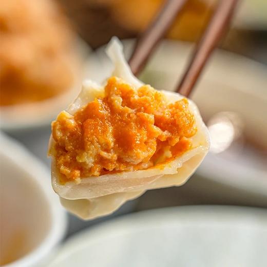 【顺丰包邮】海胆水饺 鲜而不腻 每一只水饺都塞满足量馅料 薄韧饺皮 高品质懒人餐 就靠这一口鲜基地直邮 商品图3