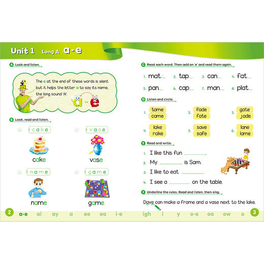 丽声瑞格叔叔自然拼读法(教学版) 商品图7