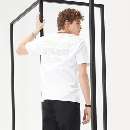 Dickies纯色短袖T恤男圆领休闲百搭宽松打底衫男女上衣DK010359 商品图6