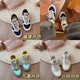 缪缪 新款德训鞋休闲鞋