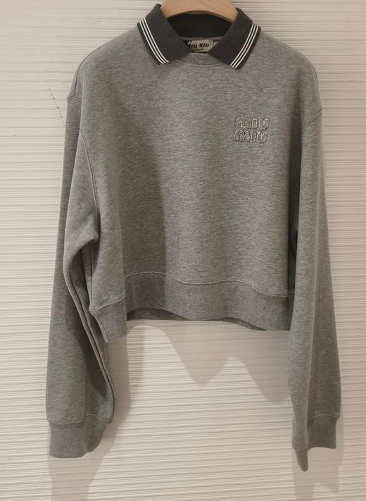 女款拼接有领卫衣hu017 商品图0