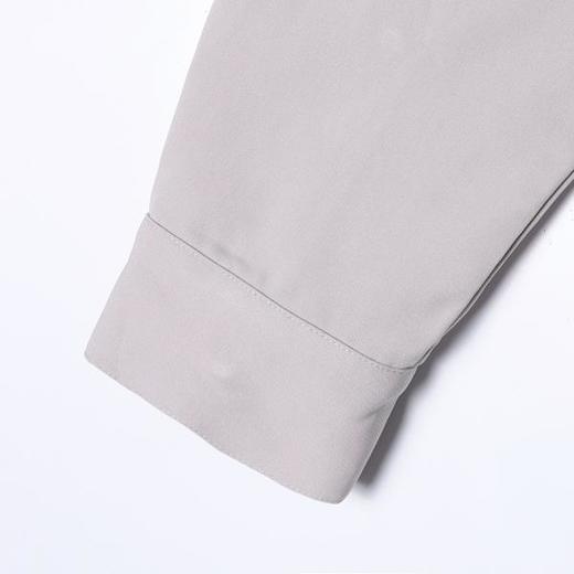 SDSA男装2026新款高贵轻奢翻领拉链哈灵顿夹克宽松纯色休闲上衣 商品图2