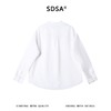 SDSA男装2026新款高贵轻奢潮牌复古亨利领宽松长袖衬衫 商品缩略图4