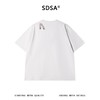 SDSA男装2026新款高贵轻奢潮牌趣味裤型印花圆领短袖T恤百搭时尚 商品缩略图4