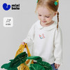 迷你巴拉巴拉儿童长袖T恤棉柔舒适甜美翻领女宝宝打底衫2026春 商品缩略图0
