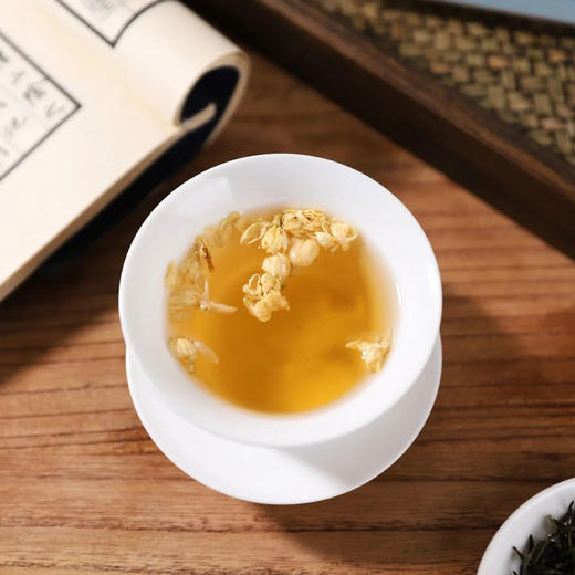 女人的“散气茶”！清爽甘甜、身心舒畅！春夏五虎一级茉莉花茶 150g/袋 广西横县产地 烘青绿茶窨制 花香浓郁 商品图5