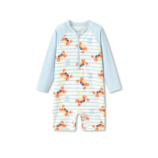 巴拉巴拉儿童泳衣男女童宝宝2026年新款连体泳装防晒耐氯泳衣裤 商品图4