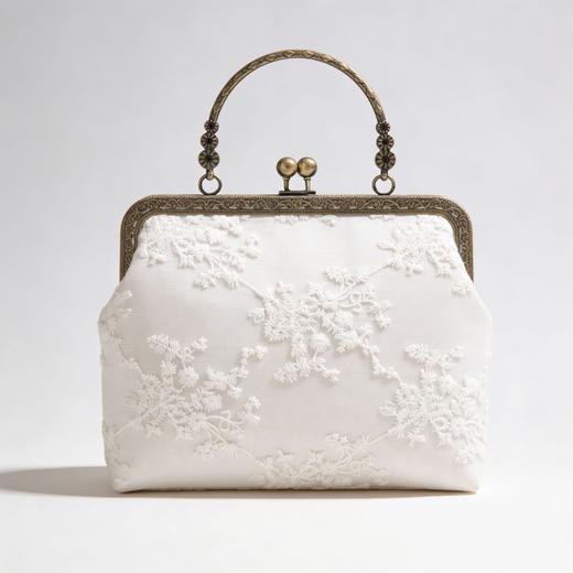 【手工缝制】跨境复古民族包包配新中式旗袍的手提女包包Z1056 商品图2