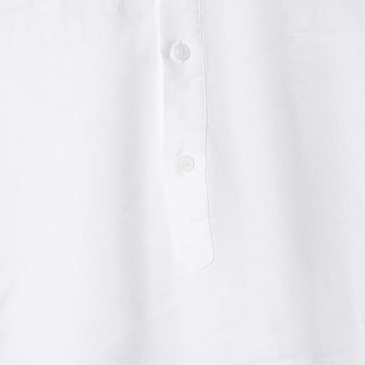 SDSA男装2026新款高贵轻奢潮牌复古亨利领宽松长袖衬衫 商品图3