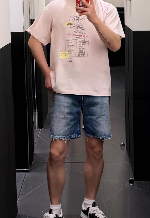 中性款印花短袖T恤fe016 商品图4