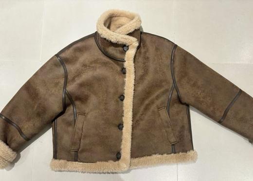 【门店同款】ENJOY春季立领裘皮外套 160896328 商品图0