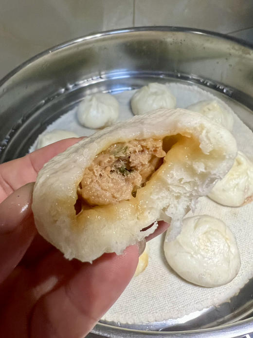 王不易 非遗 杭州老面小笼包  外皮筋道暄软 内里肉馅饱满 香喷喷好吃看得见 商品图2