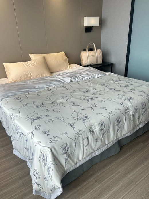 竹语天丝凉感夏被母婴A类天丝抗菌抑菌被子 商品图6