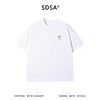 SDSA男装2026新款轻奢国潮简约苹果字母小标印花设计圆领短袖T恤 商品缩略图0