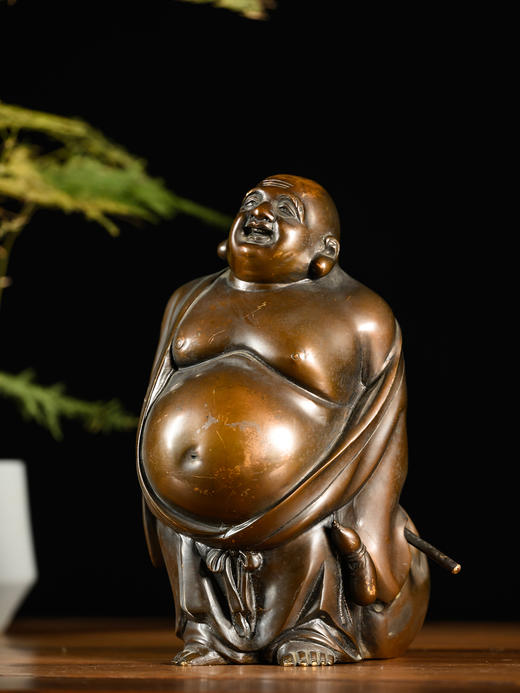 清	铜布袋和尚 商品图0