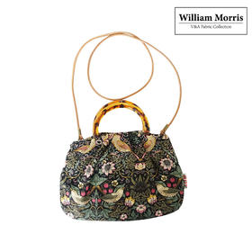 HUJI祤集Sunrise手提斜挎包WilliamMorris花鸟系列