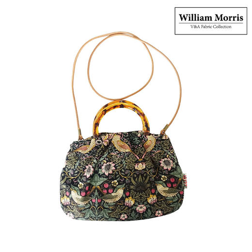 HUJI祤集Sunrise手提斜挎包WilliamMorris花鸟系列 商品图0