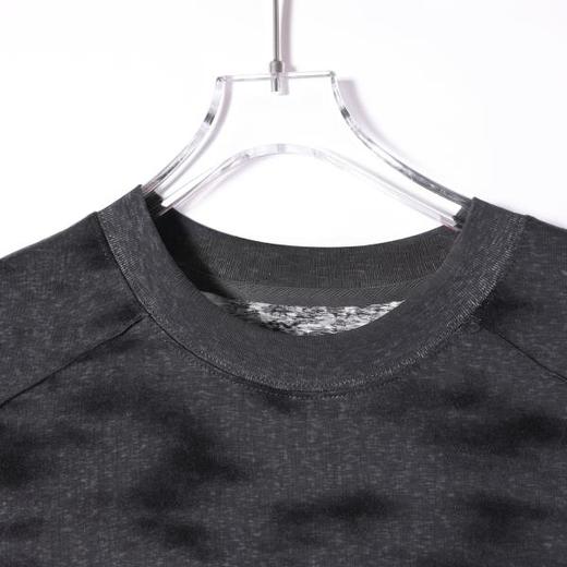 SDSA男装2026新款高贵轻奢简约扎染简约圆领短袖T恤百搭宽松上衣 商品图1