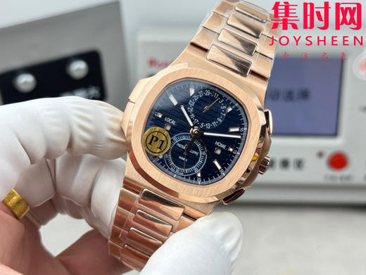 P1百达翡丽鹦鹉螺系列5990/1R 男士腕表 表径40.5mm 对版功能 商品图2