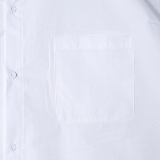 SDSA男装2026新款高贵轻奢无袖阔版扣领衬衫宽松落肩休闲上衣 商品图3