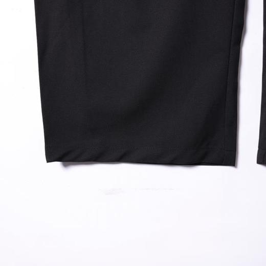 SDSA男装2026新款高贵轻奢时尚简约纯色侧边褶皱铆钉休闲裤百搭 商品图3