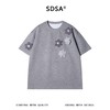SDSA男装2026新款高贵轻奢立体钩花花朵短袖T恤宽松圆领休闲上衣 商品缩略图0