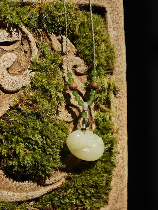 和田玉貔貅吊坠 商品图0