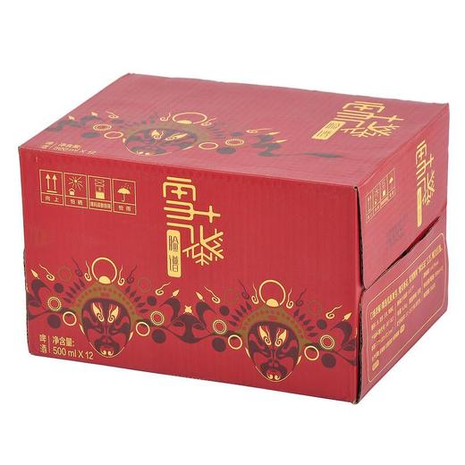 雪花 脸谱啤酒 ≥4.1度 500ml*12 商品图2