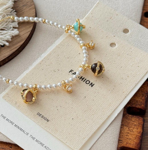 Lola R*se珍珠星球项链手链 商品图3