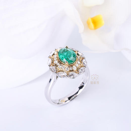 【满庭芳】祖母绿戒指-CB12411011 商品图2
