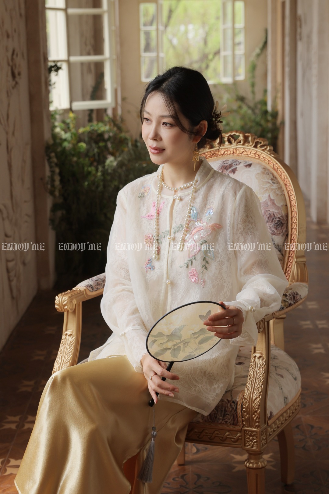 【门店同款】ENJOY春季“画中行”云璟疏影外套 170643367