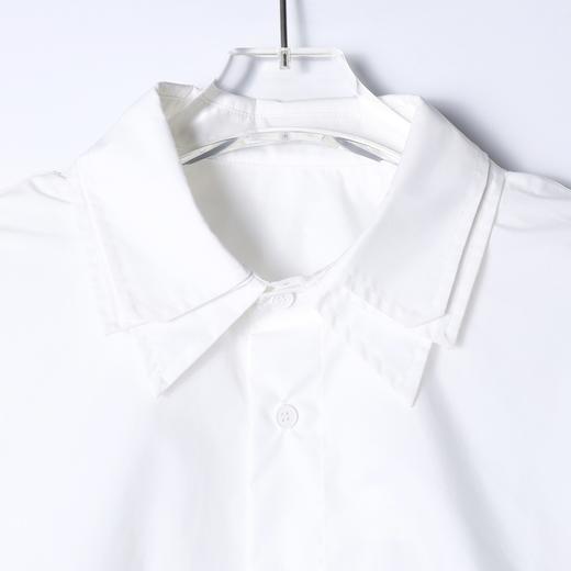 SDSA男装2026新款高贵轻奢韩系纯色双层领宽松长袖衬衫百搭痞帅 商品图1