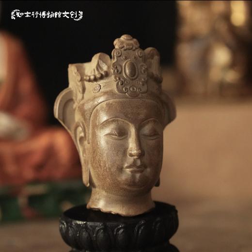 响堂山石窟菩萨头像冰箱贴摆件流失海外大都会博物馆精美文创礼品 商品图1
