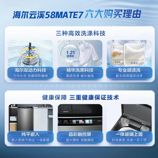 海尔（Haier）洗衣机 ES100B58Mate7 商品图1