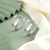 【宏艺珠宝】流云扣·银s925耳饰 商品缩略图3