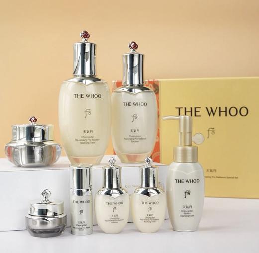 韩国Whoo天气丹PRO花献水乳霜套盒 商品图1