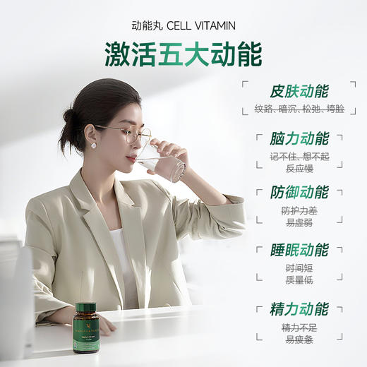 【华熙当康】跨境进口·Bloomage Health动能丸30粒/瓶 商品图3