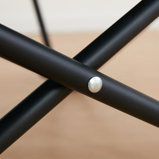 NITORI宜得利家居露营可折叠椅便携式复古高背蝴蝶椅慵懒风月亮椅折叠凳 商品图6