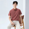 【条纹POLO衫】柒牌男装26夏上新短袖POLO衫休闲凉感防晒舒适上衣 130T71080 商品缩略图1