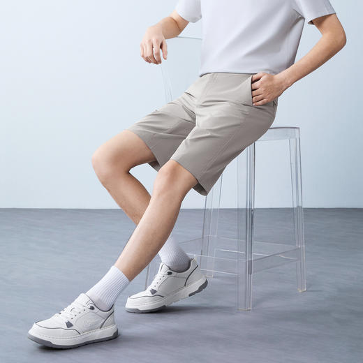 【速干/抗UV50+】柒牌男装2026夏季五分裤轻薄自在青年休闲短裤 130H72420 商品图1