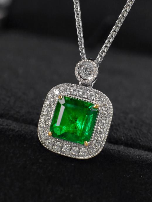 1.38克拉祖母绿吊坠 商品图1
