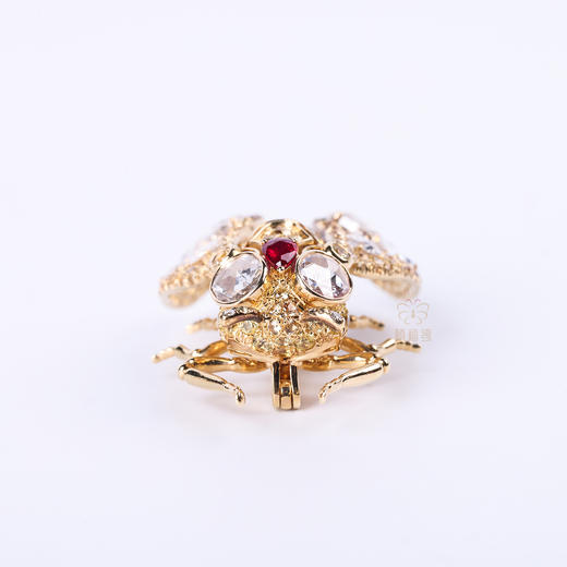 【携光而行】黄宝石飞蛾胸针金G2603110 商品图3