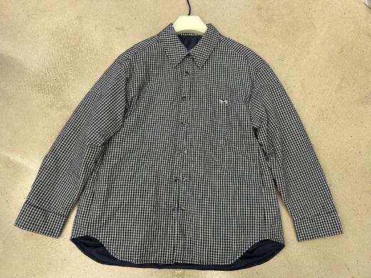 【门店同款】ENJOY冬季韩系刺绣格子棉衬衣 167393942 商品图0